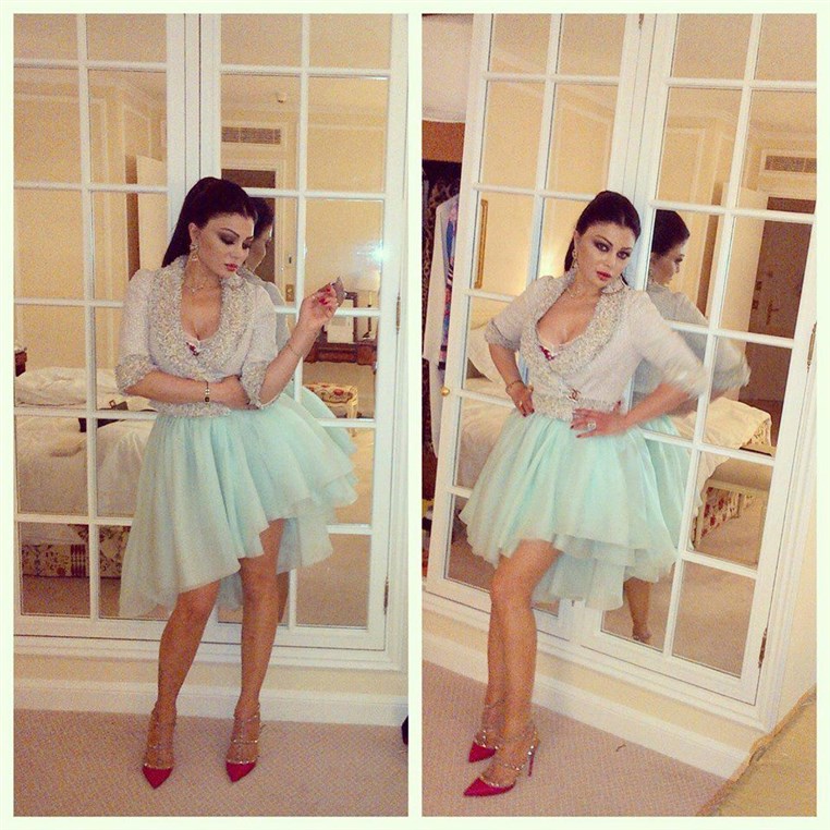 Haifa Wehbe in Paris 